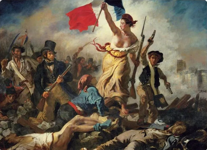 A Liberdade Guiando o Povo (Liberty Leading the People) — Eugène Delacroix