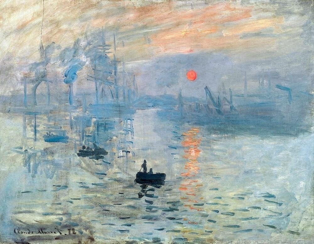 Impressão, Nascer do Sol (Impression, Sunrise) — Claude Monet